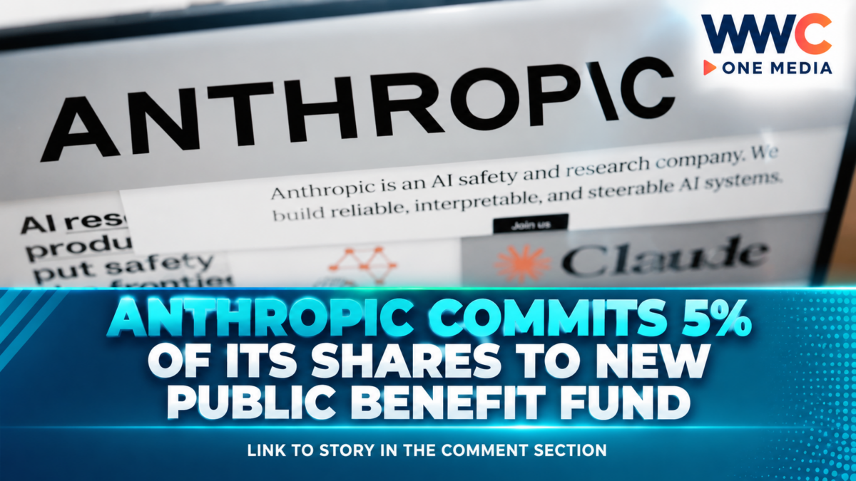 Anthropic Commits 5% of Its Shares to New Public Benefit Fund