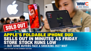 Apple’s Foldable iPhone Duo Sells Out in Minutes as Friday Store Stock Runs Low — But Some Buyers Face a Shocking 2027 Wait