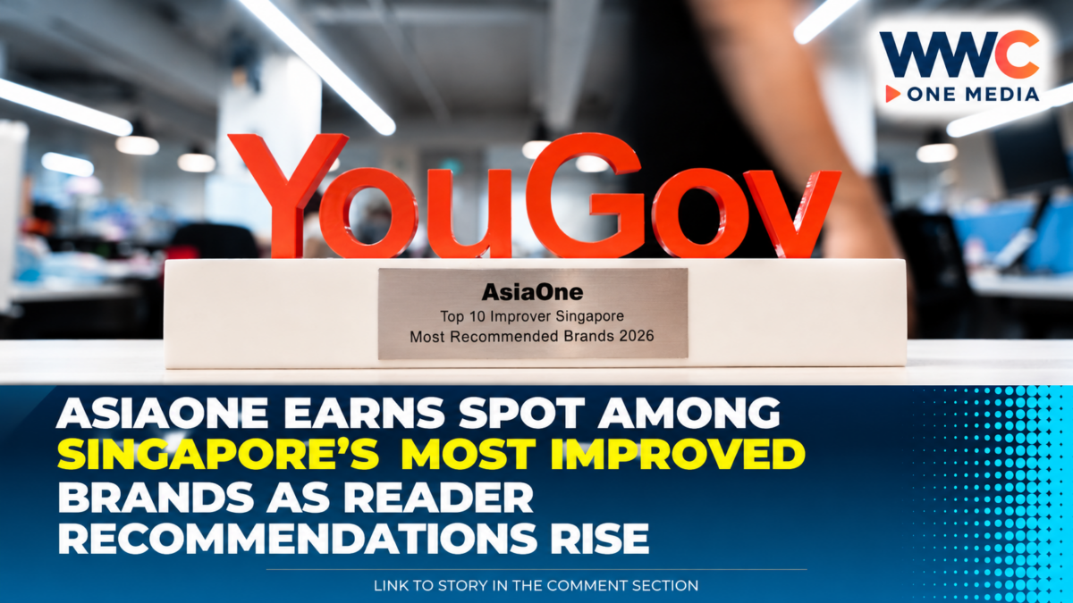 AsiaOne Earns Spot Among Singapore’s Most Improved Brands as Reader Recommendations Rise
