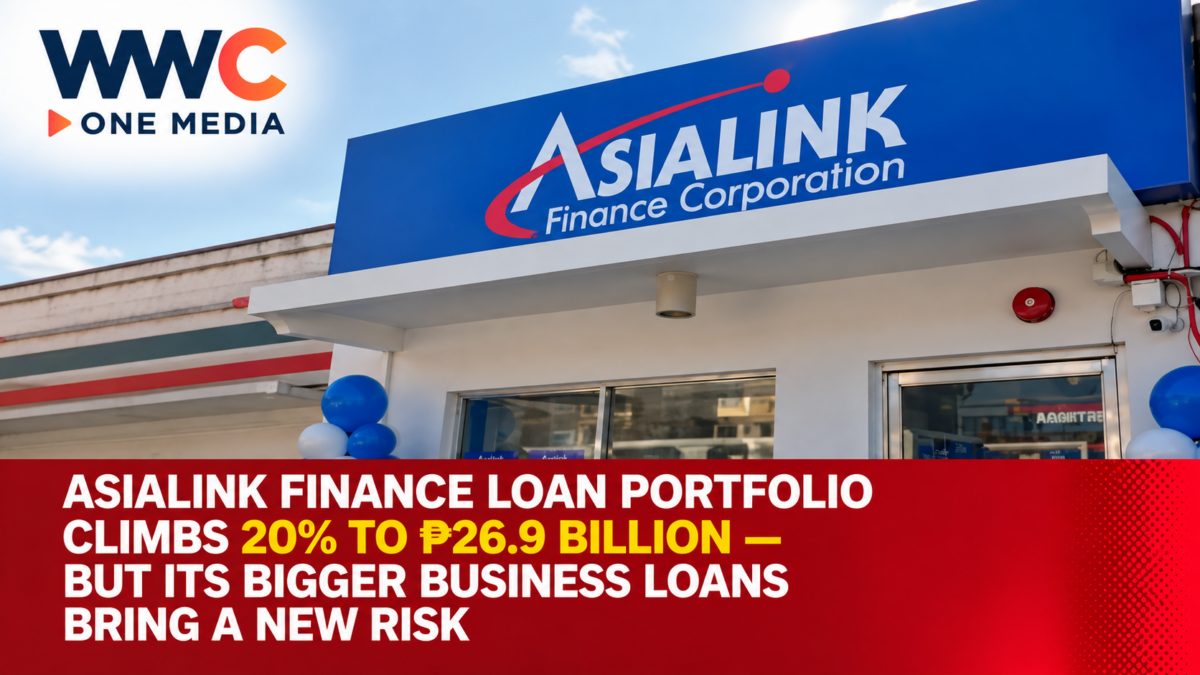 Asialink Finance Loan Portfolio Climbs 20% to ₱26.9 Billion — But Its Bigger Business Loans Bring a New Risk