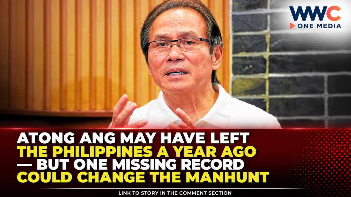 Atong Ang May Have Escaped the Philippines a Year Ago—But One Missing Record Could Change the Manhunt