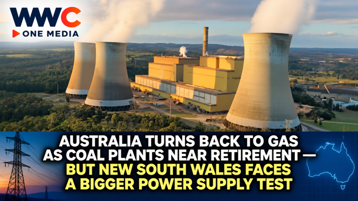 Australia Turns Back to Gas as Coal Plants Near Retirement — But New South Wales Faces a Bigger Power Supply Test