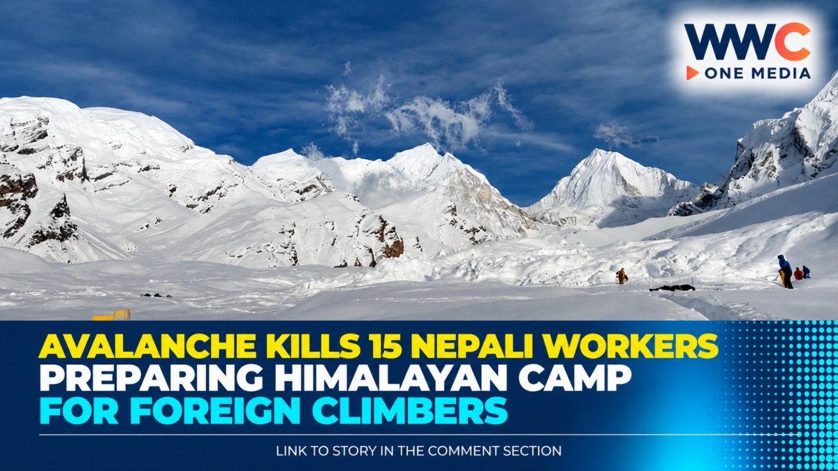 Avalanche Kills 15 Nepali Workers Preparing Himalayan Camp for Foreign Climbers