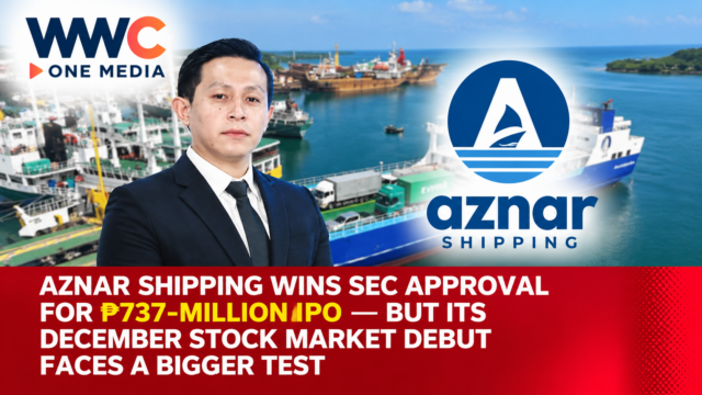 Aznar Shipping Wins SEC Approval for ₱737-Million IPO — But Its December Stock Market Debut Faces a Bigger Test