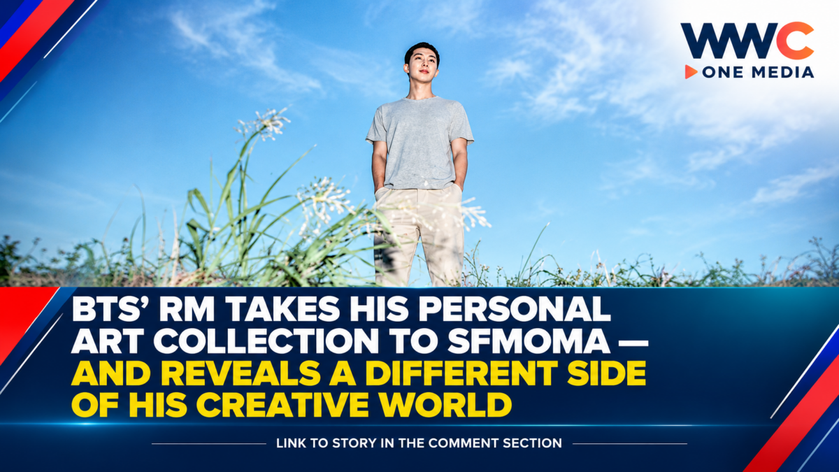 BTS’ RM Takes His Personal Art Collection to SFMOMA — And Reveals a Different Side of His Creative World