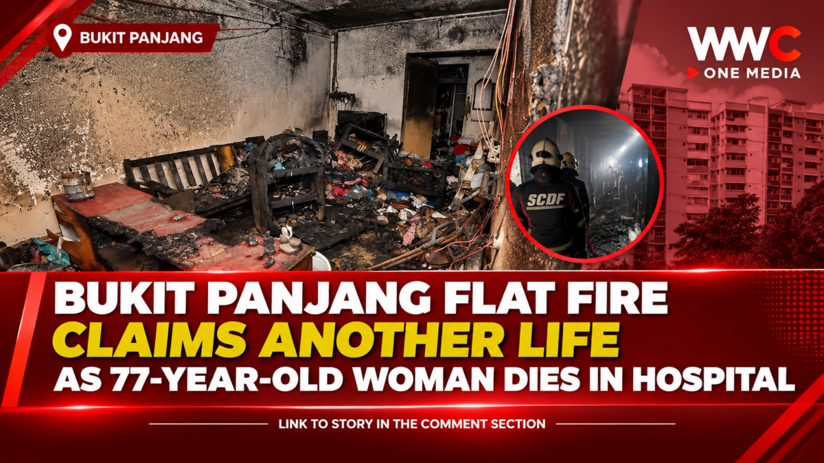 Bukit Panjang Flat Fire Claims Another Life as 77-Year-Old Woman Dies in Hospital