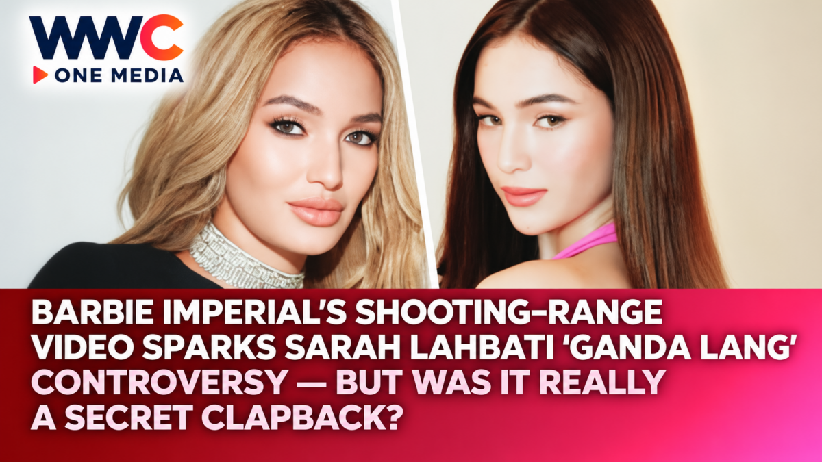 Barbie Imperial’s Shooting-Range Video Sparks Sarah Lahbati ‘Ganda Lang’ Controversy — But Was It Really a Secret Clapback?