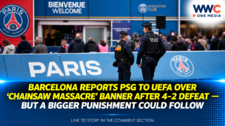 Barcelona Reports PSG to UEFA Over ‘Chainsaw Massacre’ Banner After 4–2 Defeat — But a Bigger Punishment Could Follow
