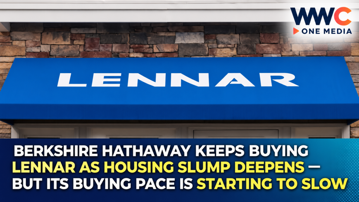 Berkshire Hathaway Keeps Buying Lennar as Housing Slump Deepens — But Its Buying Pace Is Starting to Slow