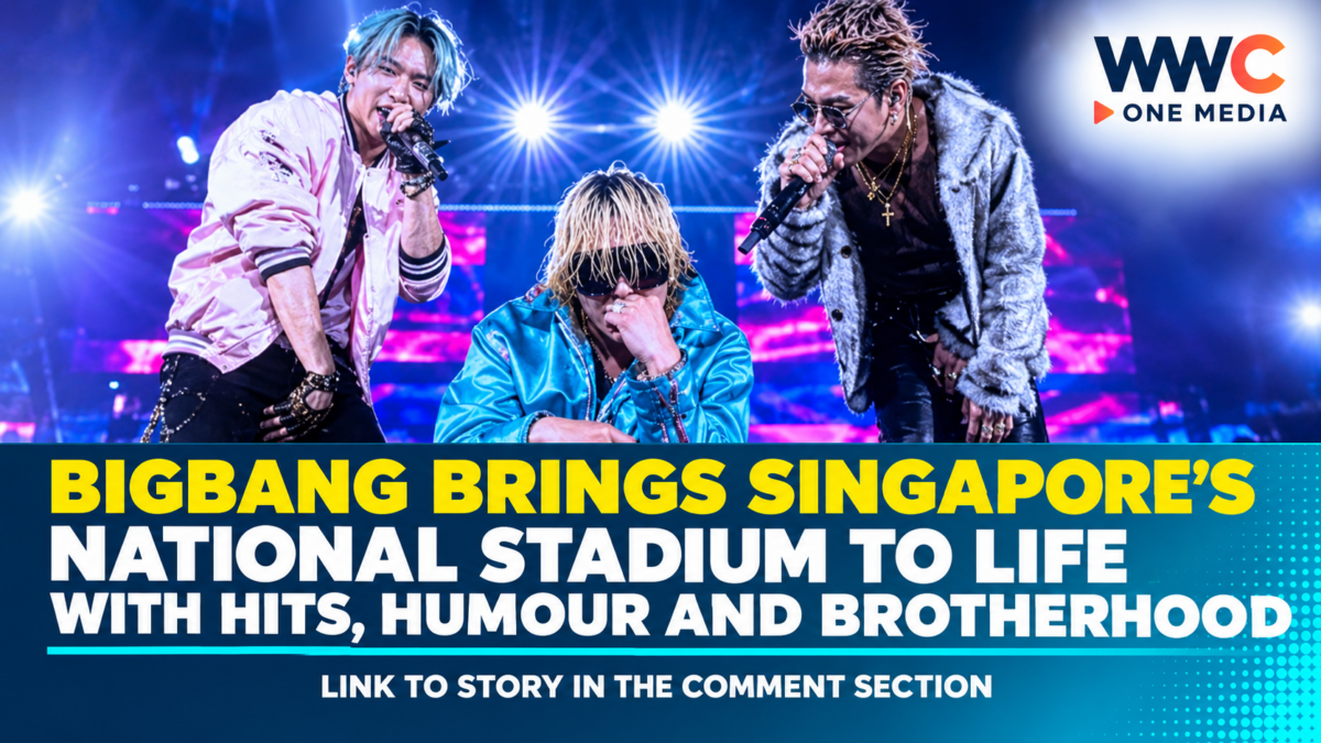 BigBang Brings Singapore’s National Stadium to Life With Hits, Humour and Brotherhood