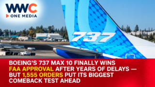 Boeing’s 737 MAX 10 Finally Wins FAA Approval After Years of Delays — But 1,555 Orders Put Its Biggest Comeback Test Ahead