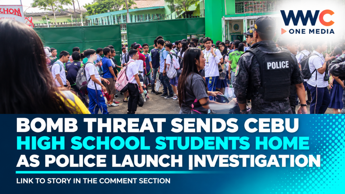 Bomb Threat Sends Cebu High School Students Home as Police Launch Investigation