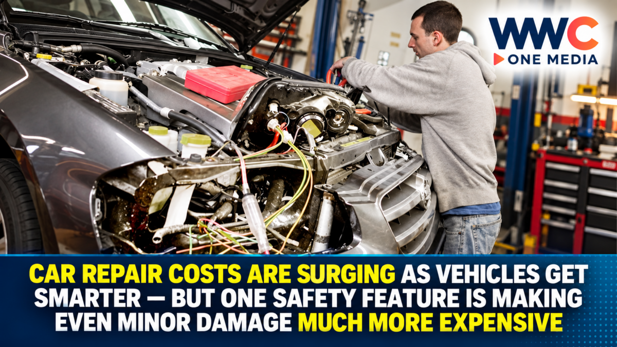Car Repair Costs Are Surging as Vehicles Get Smarter — But One Safety Feature Is Making Even Minor Damage Much More Expensive