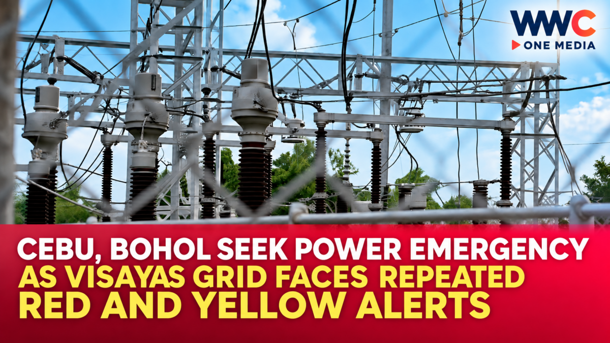 Cebu, Bohol Seek Power Emergency as Visayas Grid Faces Repeated Red and Yellow Alerts