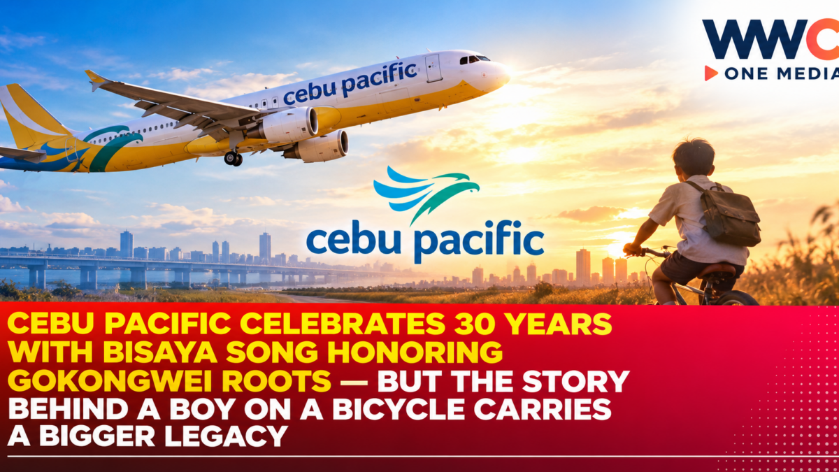Cebu Pacific Celebrates 30 Years With Bisaya Song Honoring Gokongwei Roots — But the Story Behind a Boy on a Bicycle Carries a Bigger Legacy