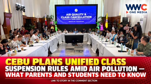 Cebu Plans Unified Class Suspension Rules Amid Air Pollution — What Parents and Students Need to Know