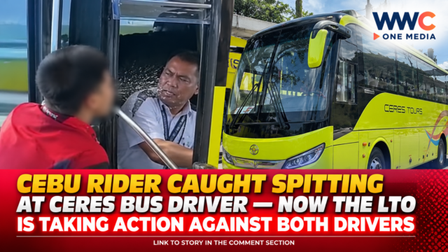 Cebu Rider Caught Spitting at Ceres Bus Driver — Now the LTO Is Taking Action Against Both Drivers