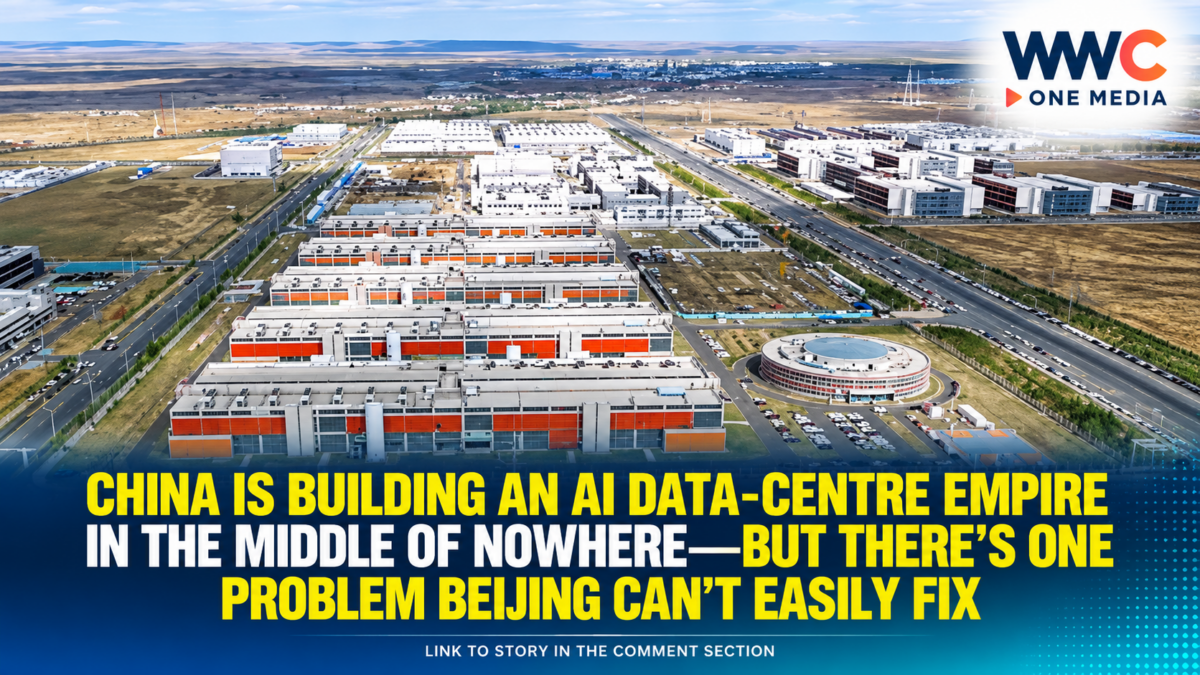 China Is Building an AI Data-Centre Empire in the Middle of Nowhere—But There’s One Problem Beijing Can’t Easily Fix