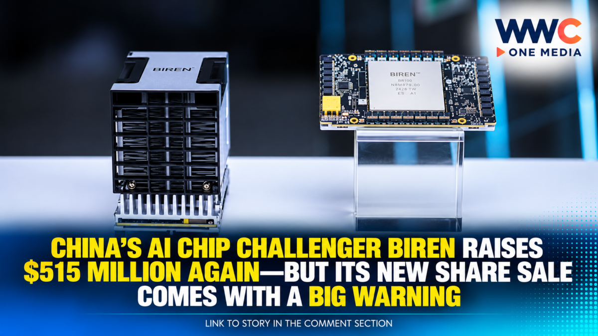 China’s AI Chip Challenger Biren Raises $515 Million Again—But Its New Share Sale Comes With a Big Warning