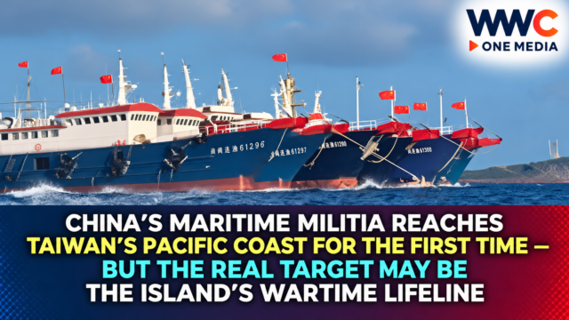 China’s Maritime Militia Reaches Taiwan’s Pacific Coast for the First Time — But the Real Target May Be the Island’s Wartime Lifeline