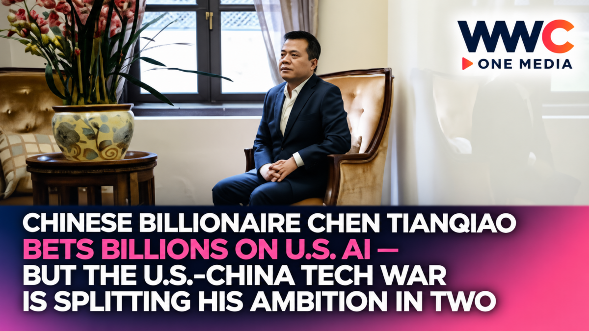 Chinese Billionaire Chen Tianqiao Bets Billions on U.S. AI — But the U.S.-China Tech War Is Splitting His Ambition in Two