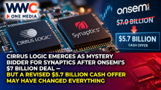 Cirrus Logic Emerges as Mystery Bidder for Synaptics After Onsemi’s $7 Billion Deal — But a Revised $5.7 Billion Cash Offer May Have Changed Everything