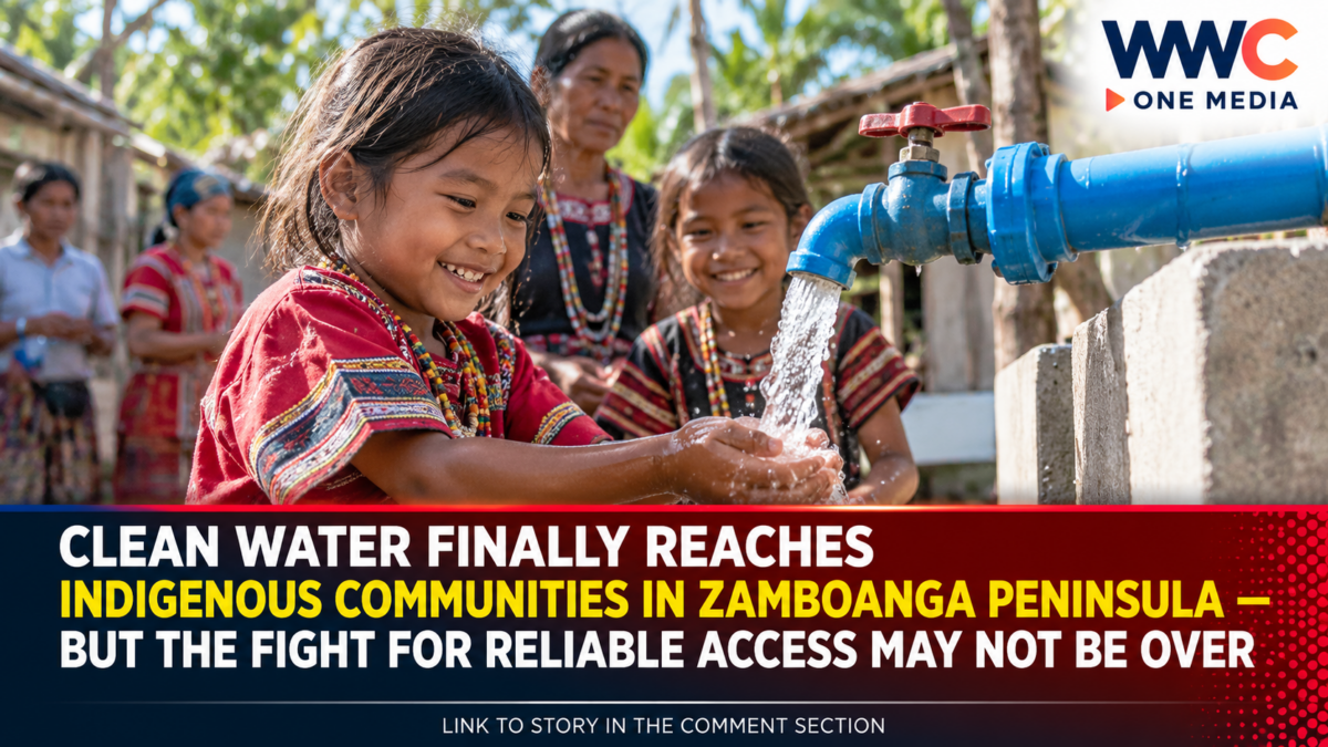 Clean Water Finally Reaches Indigenous Communities in Zamboanga Peninsula — But the Fight for Reliable Access May Not Be Over