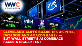 Cleveland-Cliffs Soars 16% as Intel, Datadog and Amazon Rally — But Wall Street’s AI Comeback Faces a Bigger Test