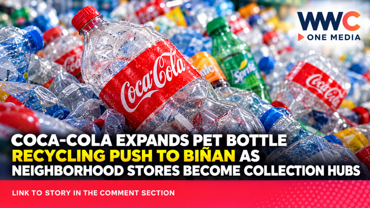 Coca-Cola Expands PET Bottle Recycling Push to Biñan as Neighborhood Stores Become Collection Hubs