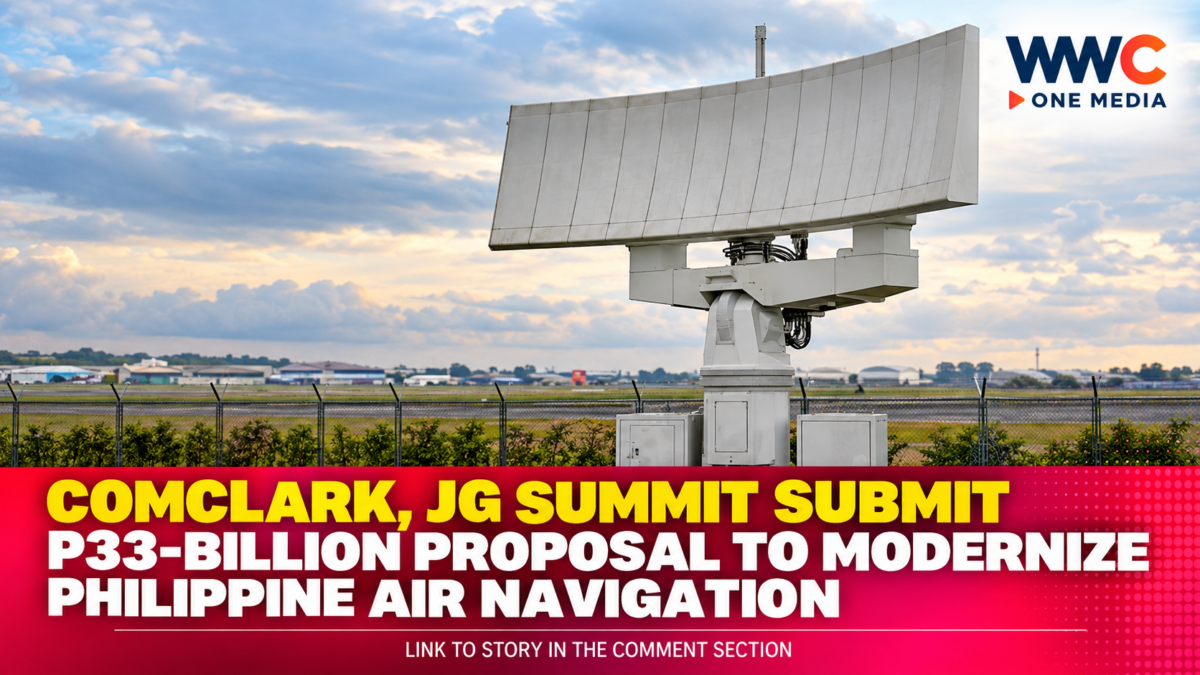 ComClark, JG Summit Submit P33-Billion Proposal to Modernize Philippine Air Navigation