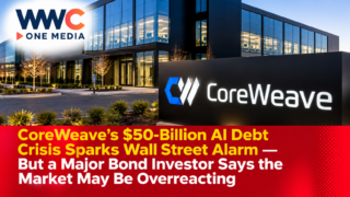 CoreWeave’s $50-Billion AI Debt Crisis Sparks Wall Street Alarm — But a Major Bond Investor Says the Market May Be Overreacting