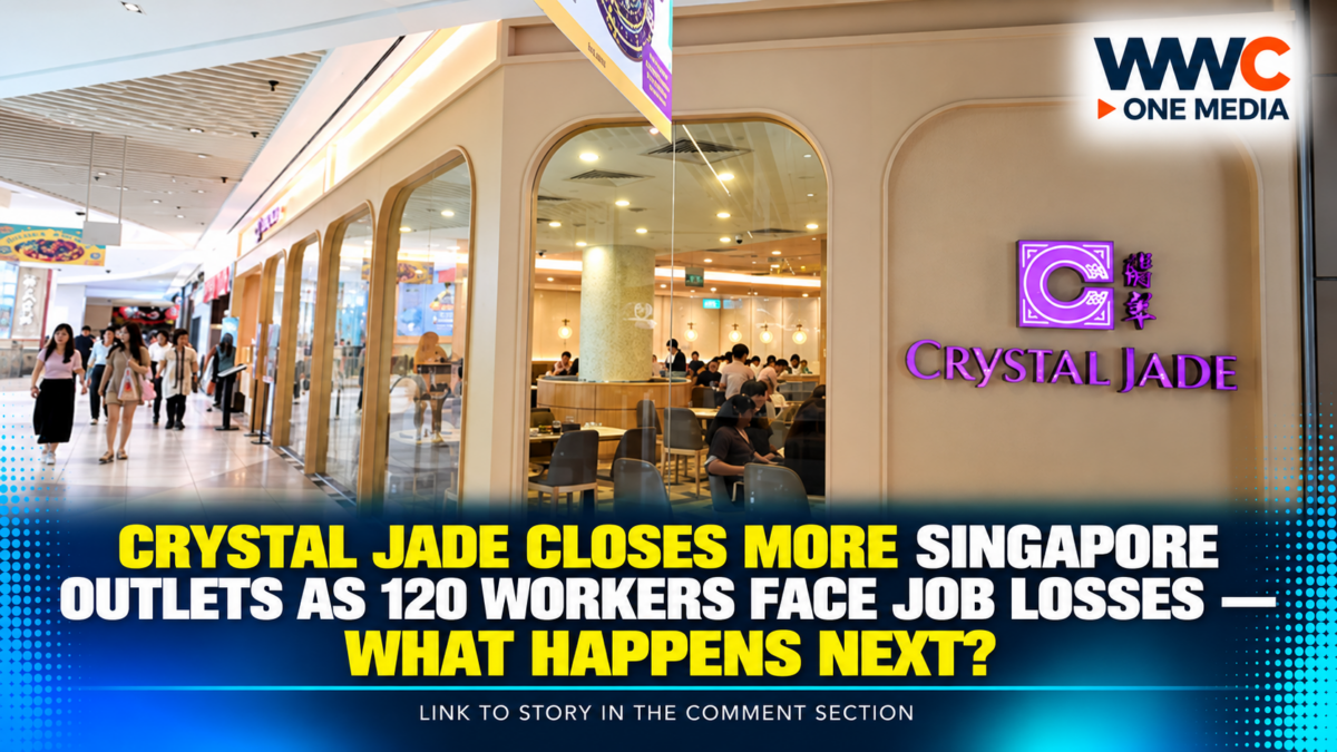 Crystal Jade Closes More Singapore Outlets as 120 Workers Face Job Losses — What Happens Next?