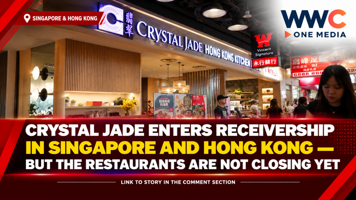 Crystal Jade Enters Receivership in Singapore and Hong Kong — But the Restaurants Are Not Closing Yet