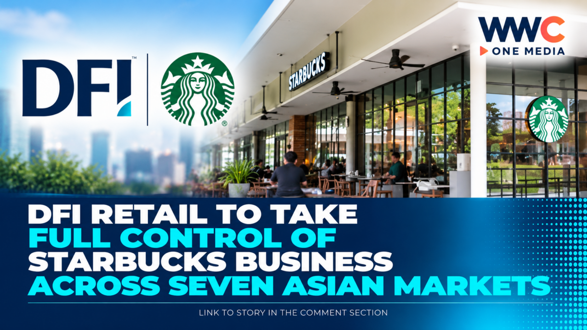 DFI Retail to Take Full Control of Starbucks Business Across Seven Asian Markets