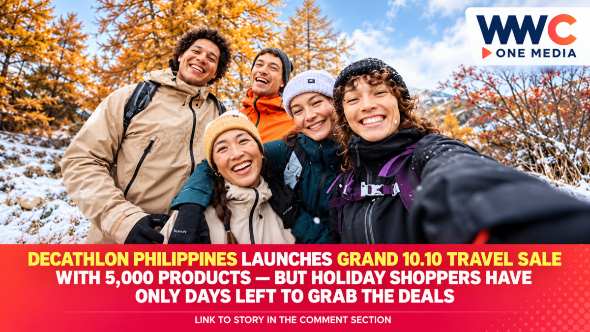 Decathlon Philippines Launches Grand 10.10 Travel Sale With 5,000 Products — But Holiday Shoppers Have Only Days Left to Grab the Deals