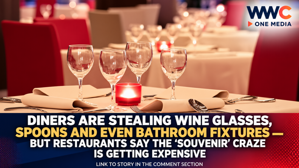 Diners Are Stealing Wine Glasses, Spoons and Even Bathroom Fixtures — But Restaurants Say the ‘Souvenir’ Craze Is Getting Expensive