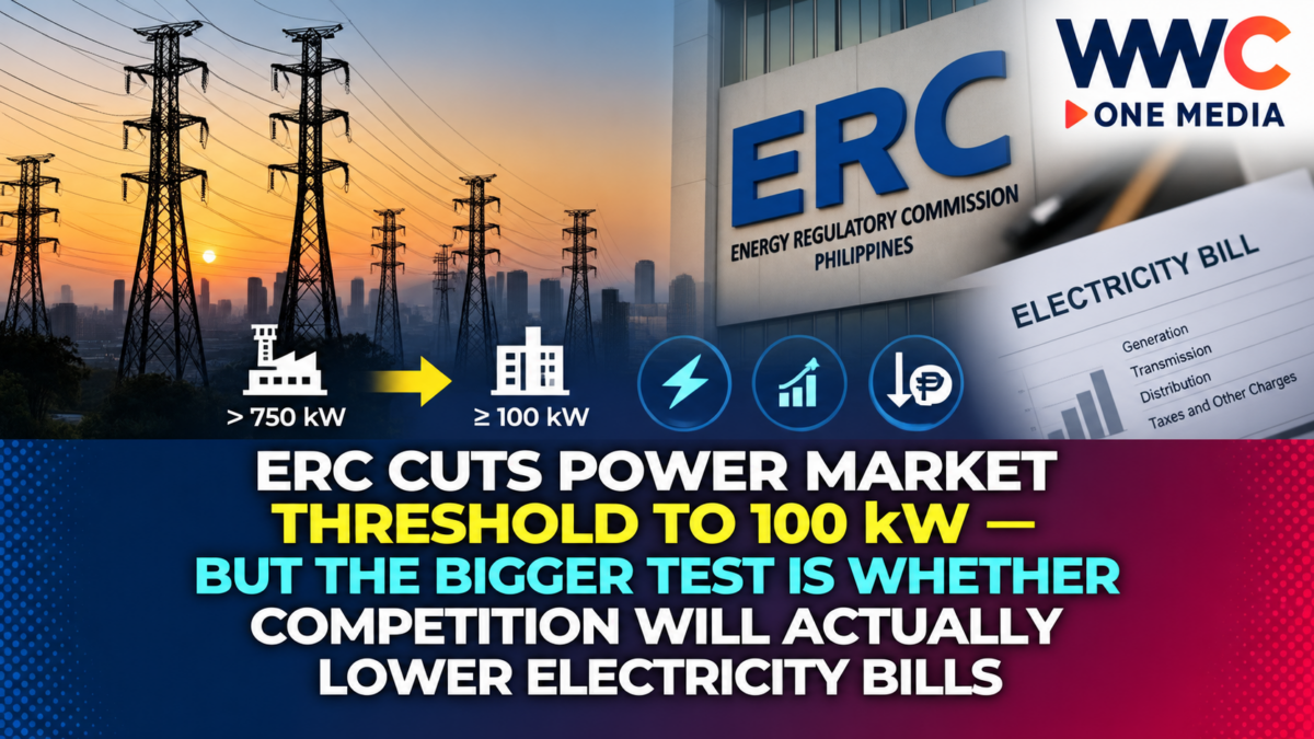 ERC Cuts Power Market Threshold to 100 kW — But the Bigger Test Is Whether Competition Will Actually Lower Electricity Bills