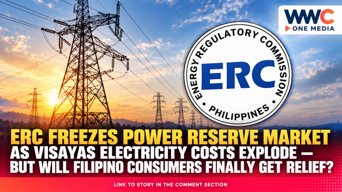 ERC Freezes Power Reserve Market as Visayas Electricity Costs Explode — But Will Filipino Consumers Finally Get Relief?