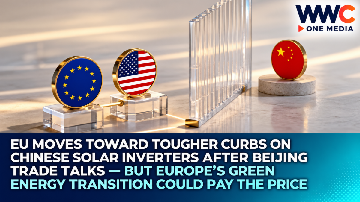 EU Moves Toward Tougher Curbs on Chinese Solar Inverters After Beijing Trade Talks — But Europe’s Green Energy Transition Could Pay the Price