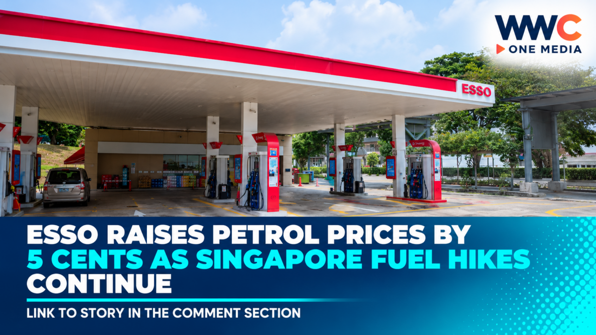 Esso Raises Petrol Prices by 5 Cents as Singapore Fuel Hikes Continue