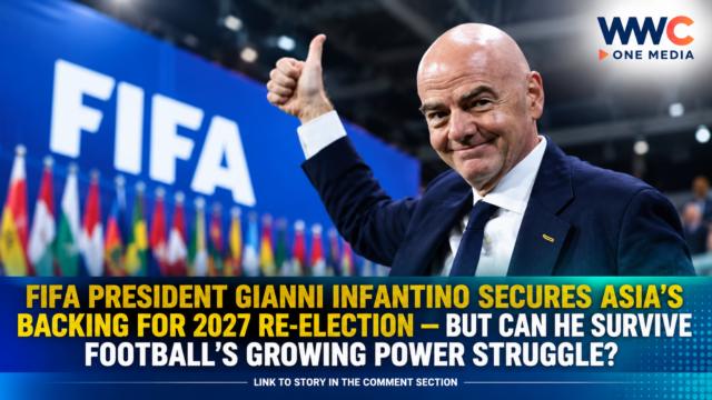 FIFA President Gianni Infantino Secures Asia’s Backing for 2027 Re-Election — But Can He Survive Football’s Growing Power Struggle?