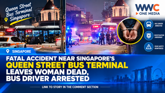 Fatal Accident Near Singapore’s Queen Street Bus Terminal Leaves Woman Dead, Bus Driver Arrested