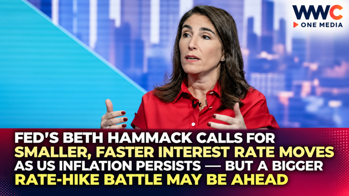 Fed’s Beth Hammack Calls for Smaller, Faster Interest Rate Moves as US Inflation Persists — But a Bigger Rate-Hike Battle May Be Ahead