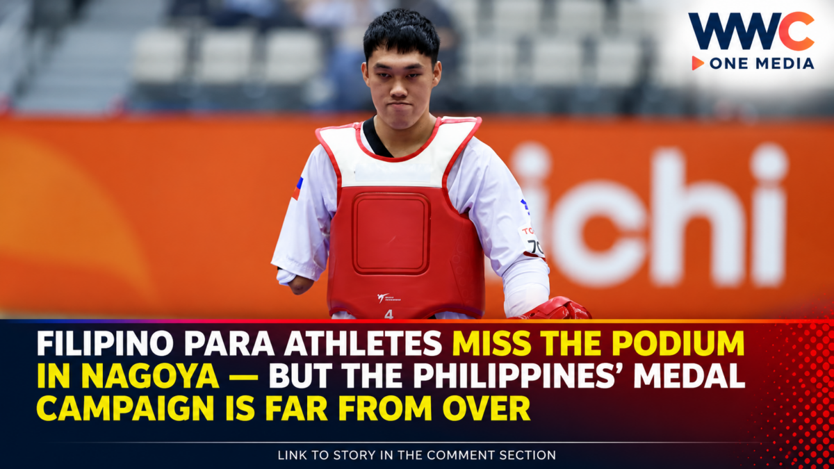Filipino Para Athletes Miss the Podium in Nagoya — But the Philippines’ Medal Campaign Is Far From Over