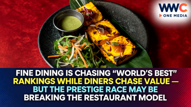 Fine Dining Is Chasing “World’s Best” Rankings While Diners Chase Value — But the Prestige Race May Be Breaking the Restaurant Model