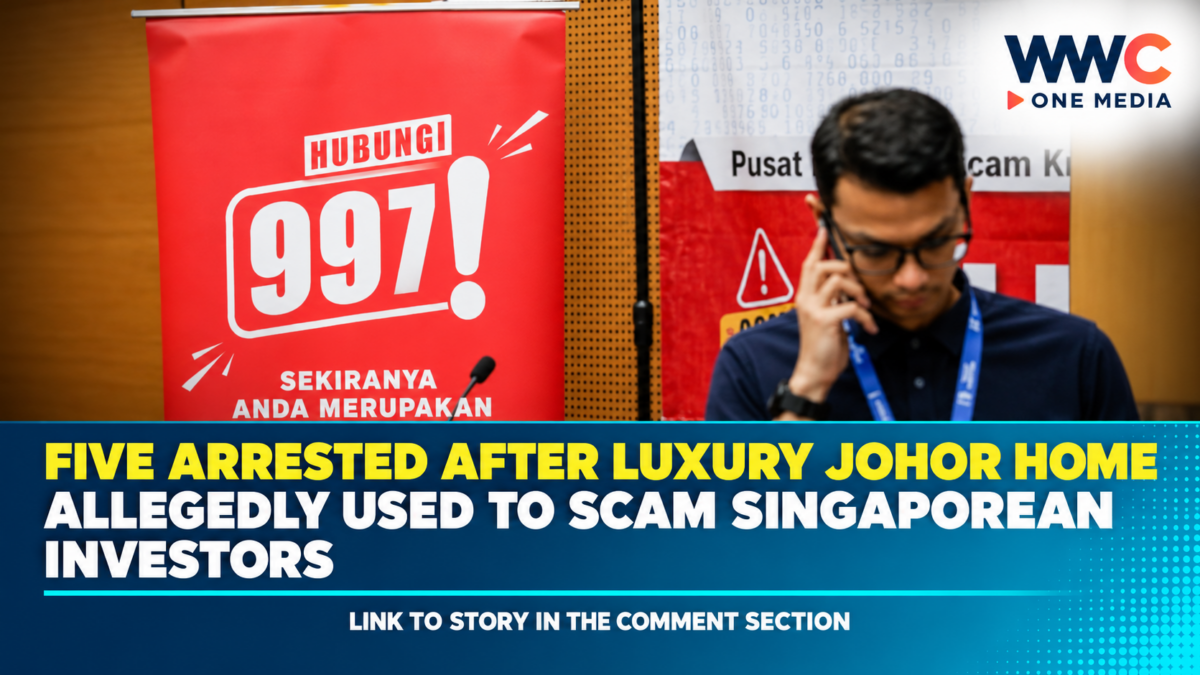Five Arrested After Luxury Johor Home Allegedly Used to Scam Singaporean Investors