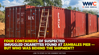 Four Containers of Suspected Smuggled Cigarettes Found at Zambales Pier—But Who Was Behind the Shipment?