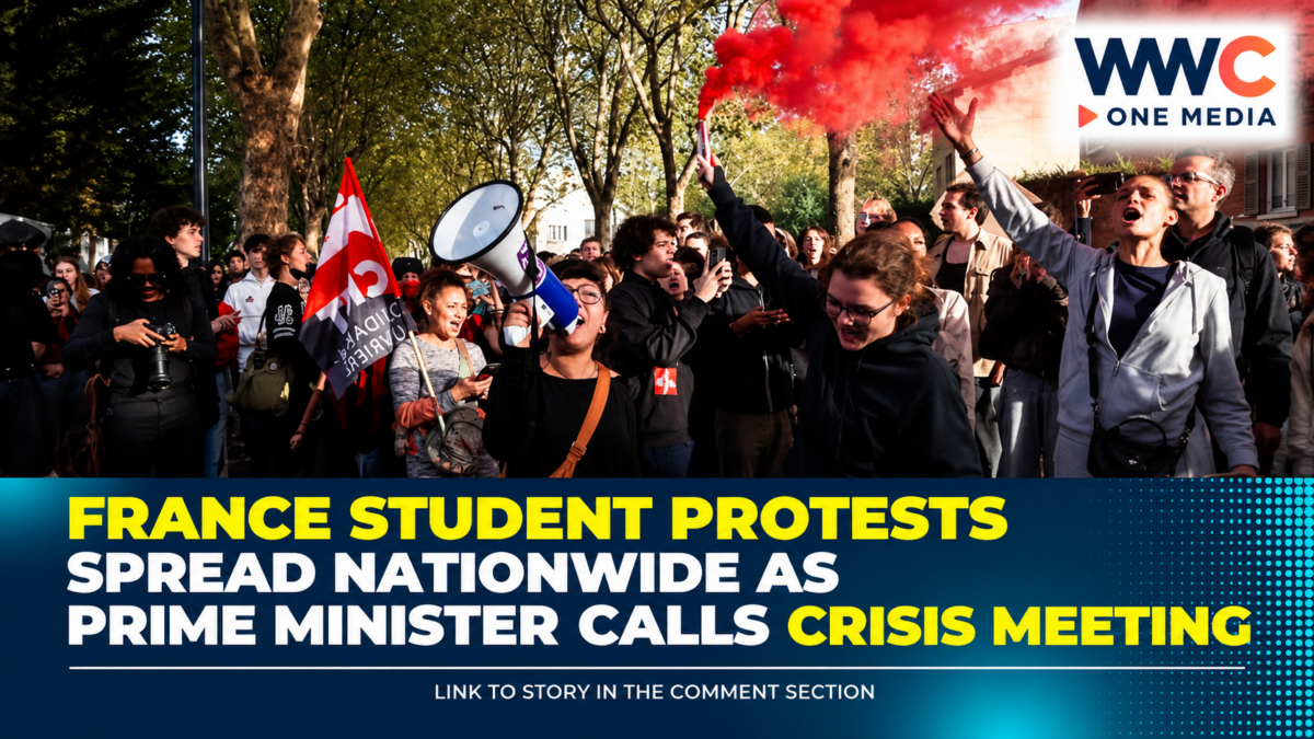 France Student Protests Spread Nationwide as Prime Minister Calls Crisis Meeting