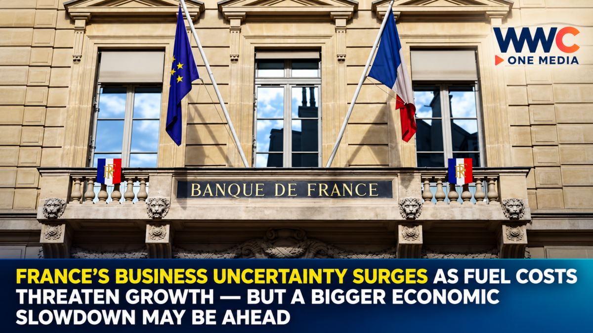 France’s Business Uncertainty Surges as Fuel Costs Threaten Growth — But a Bigger Economic Slowdown May Be Ahead