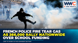 French Police Fire Tear Gas as 266,000 Rally Nationwide Over School Funding